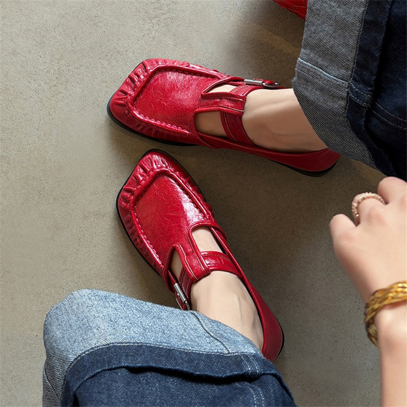 Women'S Fashion Shoes - YENI İlkbahar/Sonbahar Hakiki Deri Kadın Ayakkabı