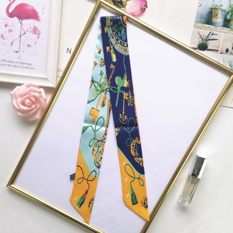 Baskı Eşarp Dört Mevsim Mevcut - Women Fashion Necktie incelemesi ve fiyatı