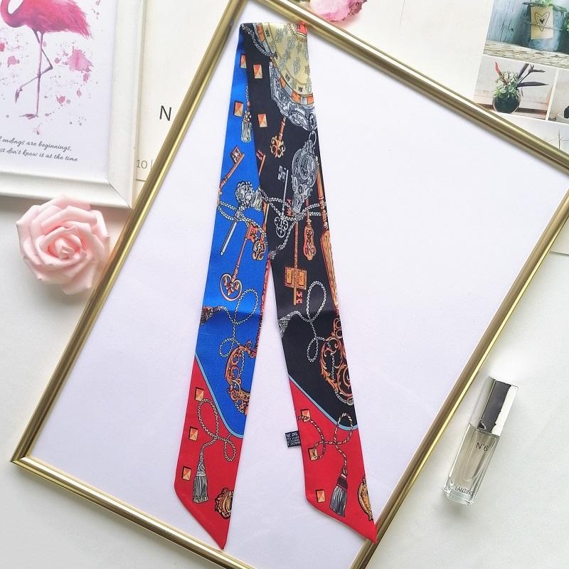 Baskı Eşarp Dört Mevsim Mevcut - Women Fashion Necktie incelemesi ve fiyatı