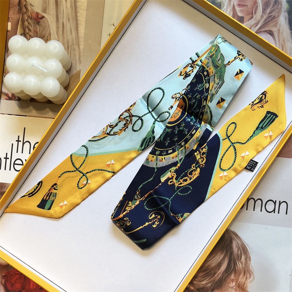 Baskı Eşarp Dört Mevsim Mevcut - Women Fashion Necktie incelemesi ve fiyatı