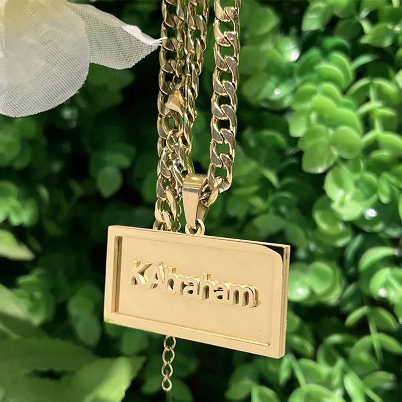 Özel ad Hip Hop kolye erkekler - Women Fashion Names incelemesi ve fiyatı