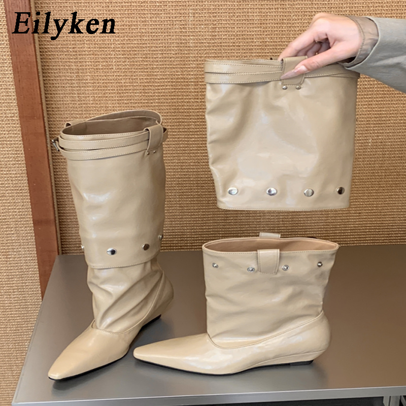 Eilyken Yeni Moda Sivri Burunl - Women'S Fashion Knee High Boots incelemesi ve fiyatı