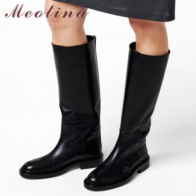 Meotina Kadın Hakiki Deri Diz  - Women'S Fashion Knee High Boots incelemesi ve fiyatı
