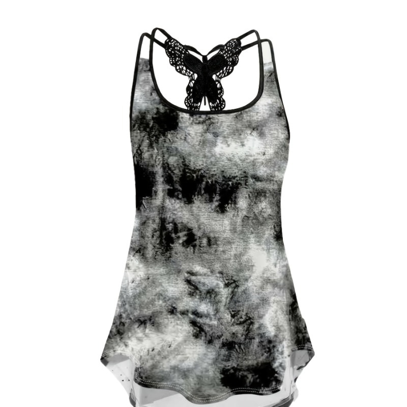 Artı Boyutu 1XL-5XL Baskı Tank - Women'S Fashion Vest Tops incelemesi ve fiyatı