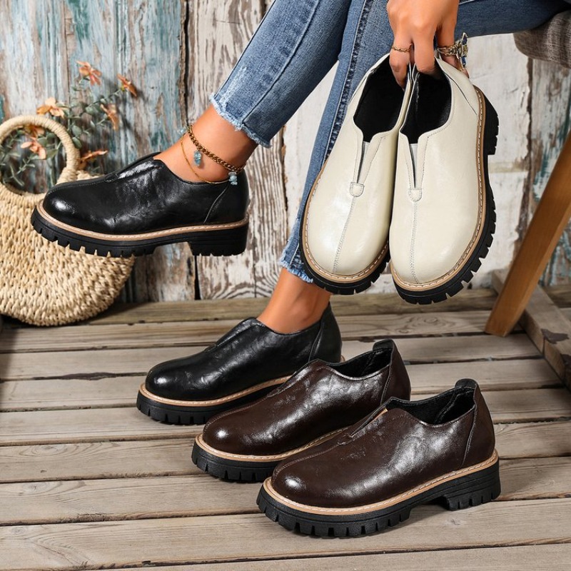 Retro İngiliz Tarzı Kadın Ayak - Women'S Fashion Shoes incelemesi ve fiyatı